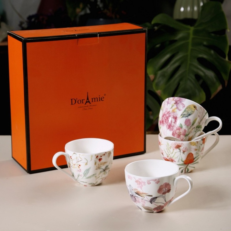 Xbloom Coffee Tea - Paquete de 4 piezas, tazas de