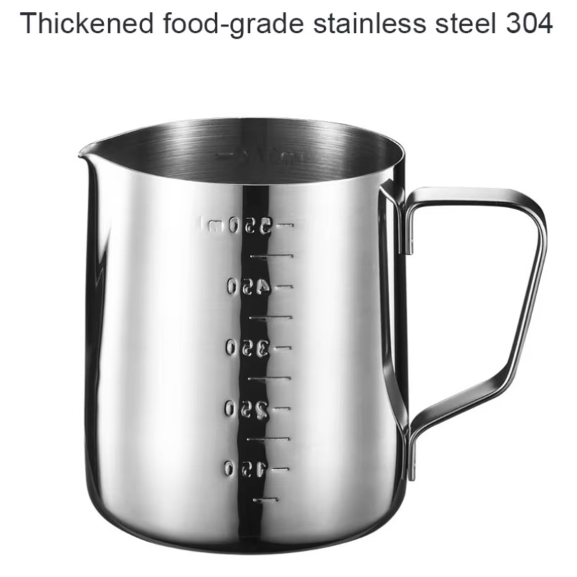 Barista Milk Jug - Jarra de acero inoxidable de 350