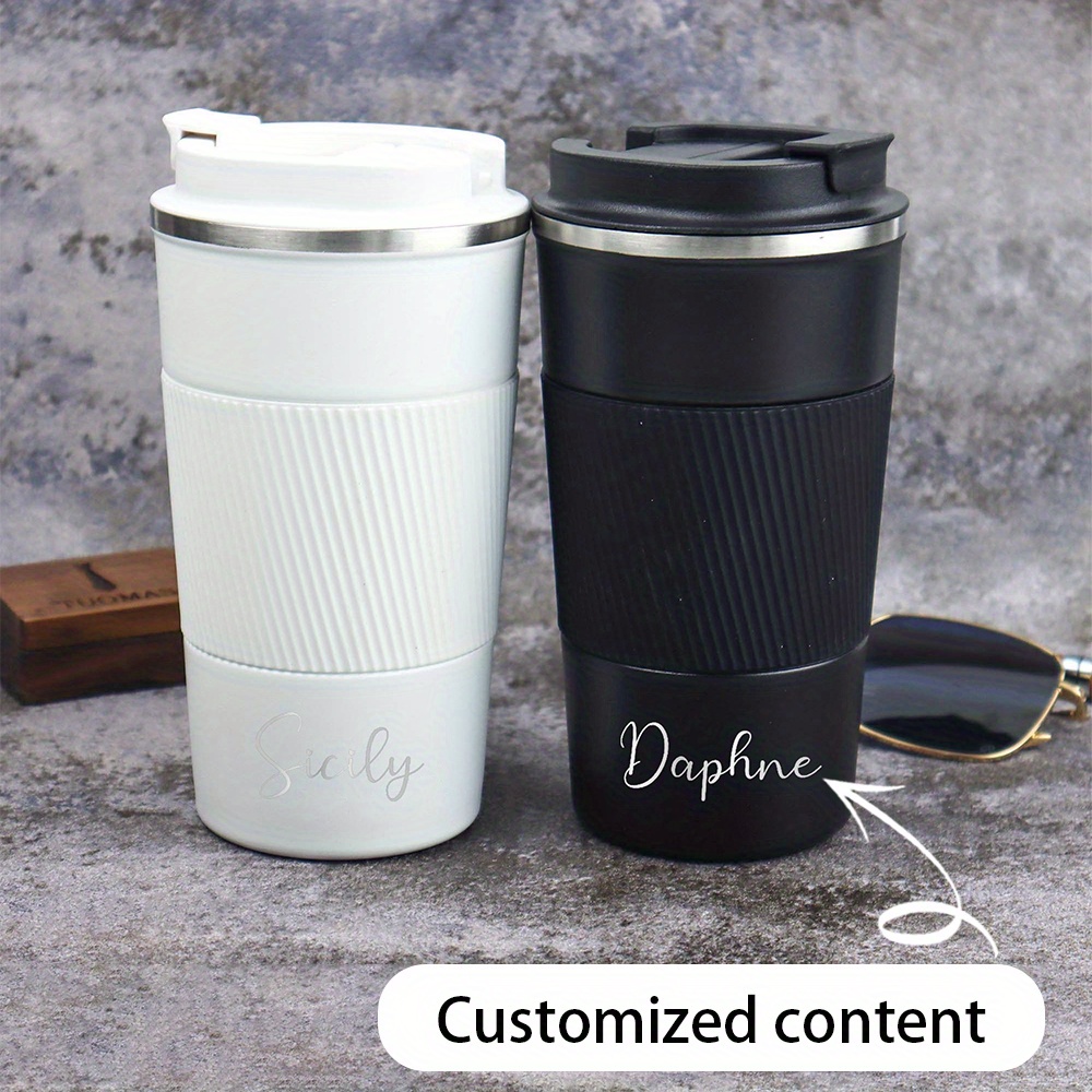 Coffee Tea Name - Taza de café de viaje de