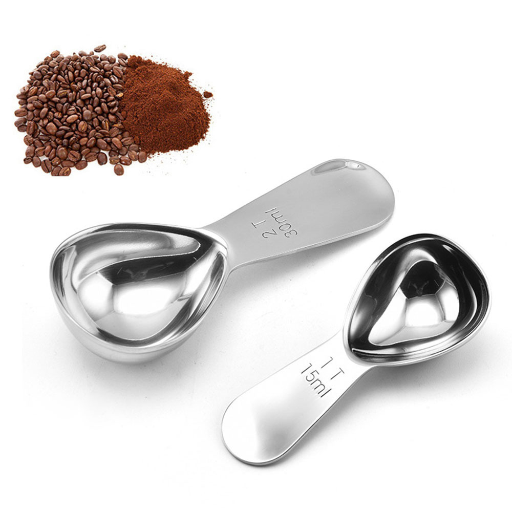 Coffee Tea Sugar - Cucharas de Café de Acero Inoxidable