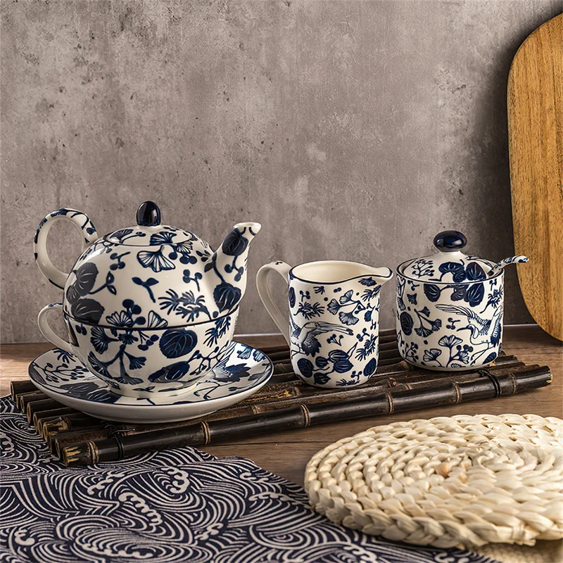Juego de té y café de cerámica - Coffee Tea And Sugar Set reseña y precio