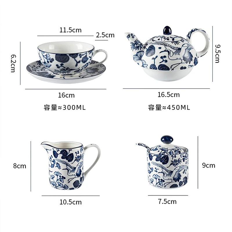 Juego de té y café de cerámica - Coffee Tea And Sugar Set reseña y precio