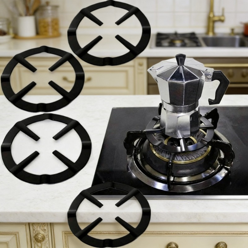 Juego de 4 soportes de hierro  - Moka Pot Stove reseña y precio