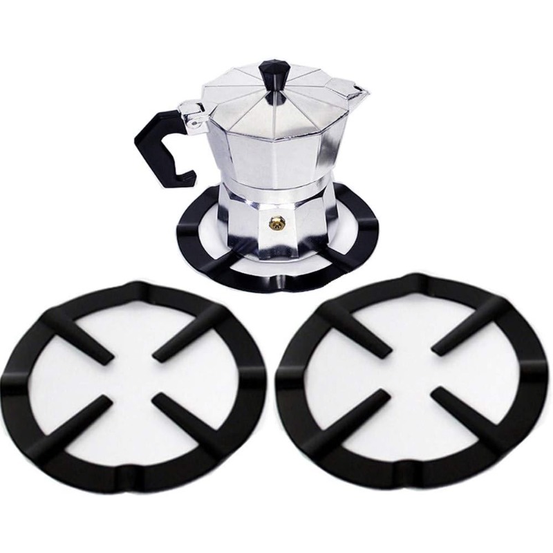 Juego de 4 soportes de hierro  - Moka Pot Stove reseña y precio