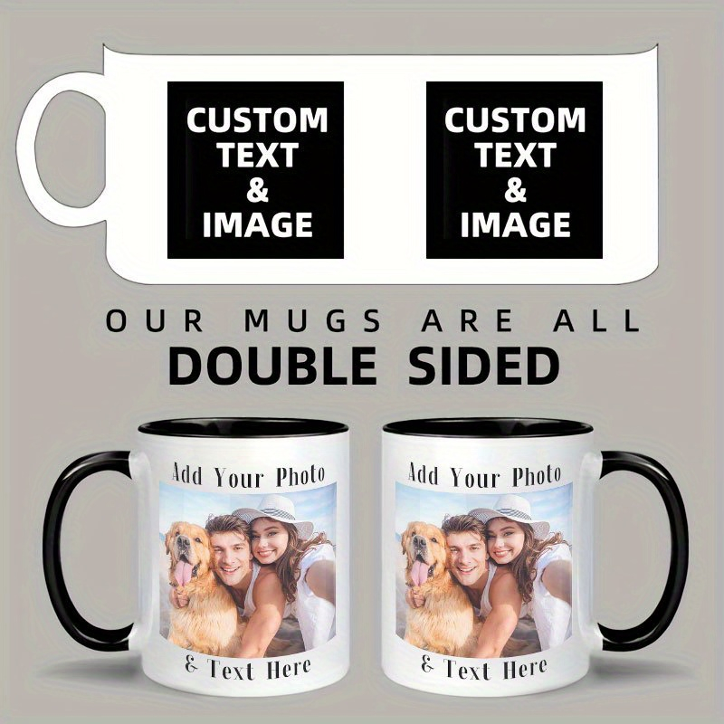 Taza de cerámica personalizada - Coffee Tea Images reseña y precio