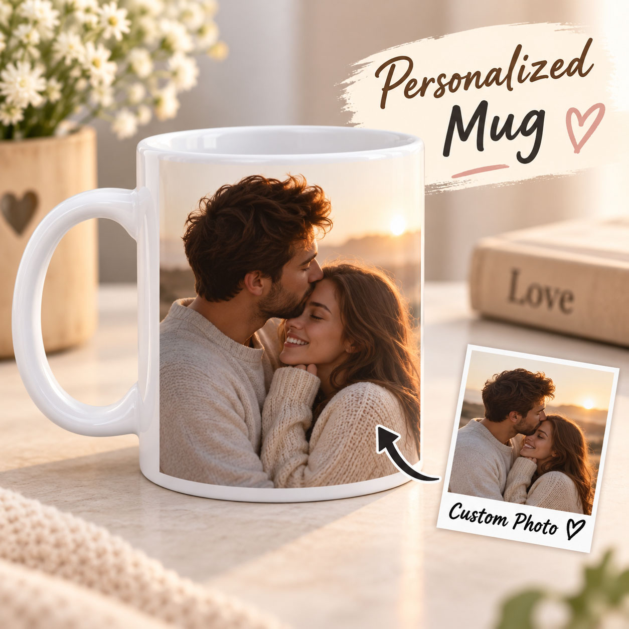 Taza de cerámica personalizada - Coffee Tea Images reseña y precio