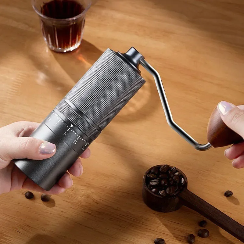 Nuevo molinillo de café Manual - Burr Hand Grinder reseña y precio