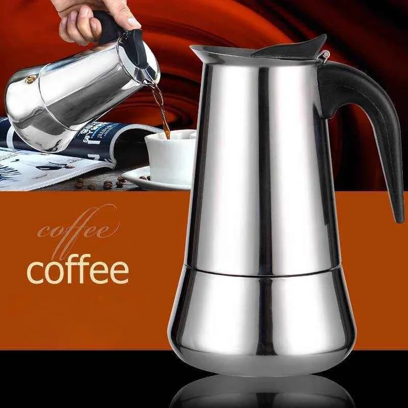 Mokka-estufa de café expreso,  - Moka Pot Stove reseña y precio
