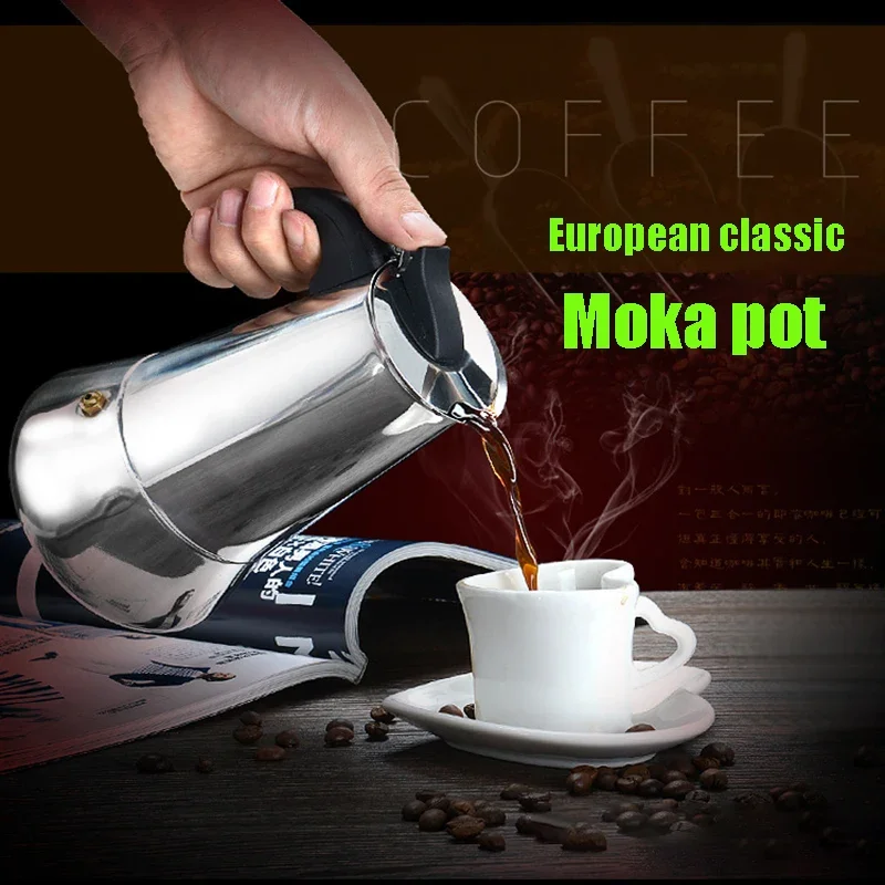 Mokka-estufa de café expreso,  - Moka Pot Stove reseña y precio