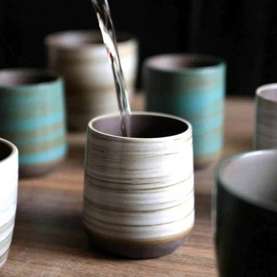 Taza de gres esmaltada craquel - Xbloom Coffee Tea reseña y precio