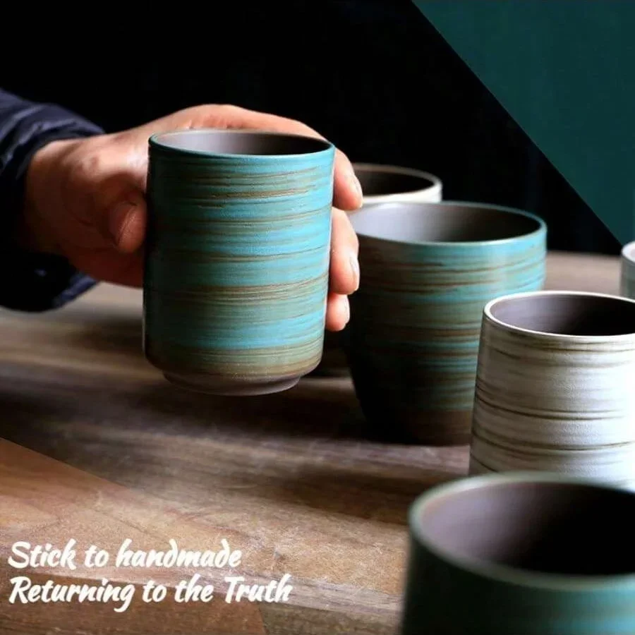 Taza de gres esmaltada craquel - Xbloom Coffee Tea reseña y precio