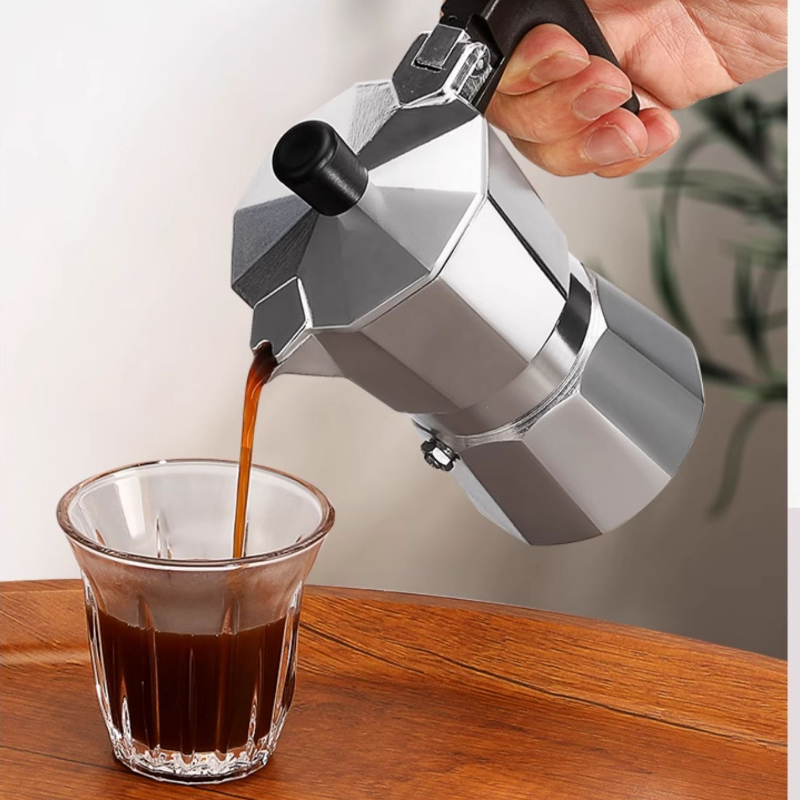 Cafetera italiana Moka, cafete - Moka Pot Stove reseña y precio