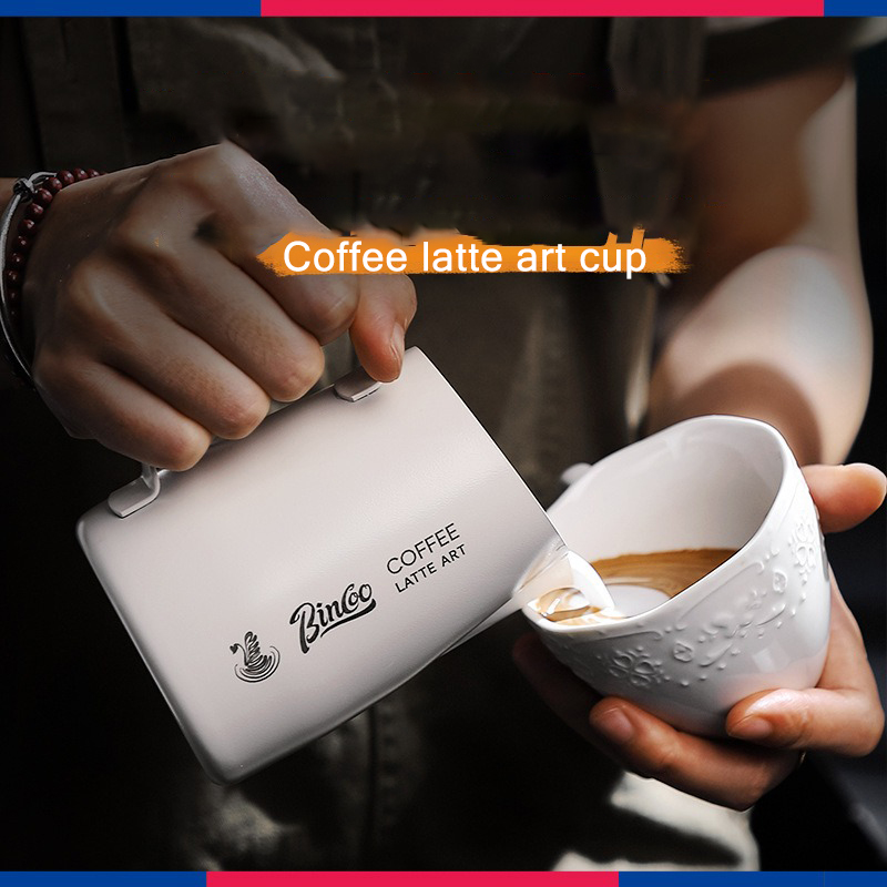 Jarra de Acero Inoxidable de 4 - Barista Milk Jug reseña y precio