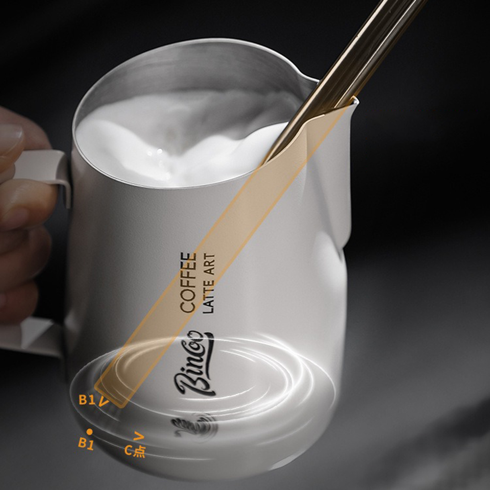 Jarra de Acero Inoxidable de 4 - Barista Milk Jug reseña y precio