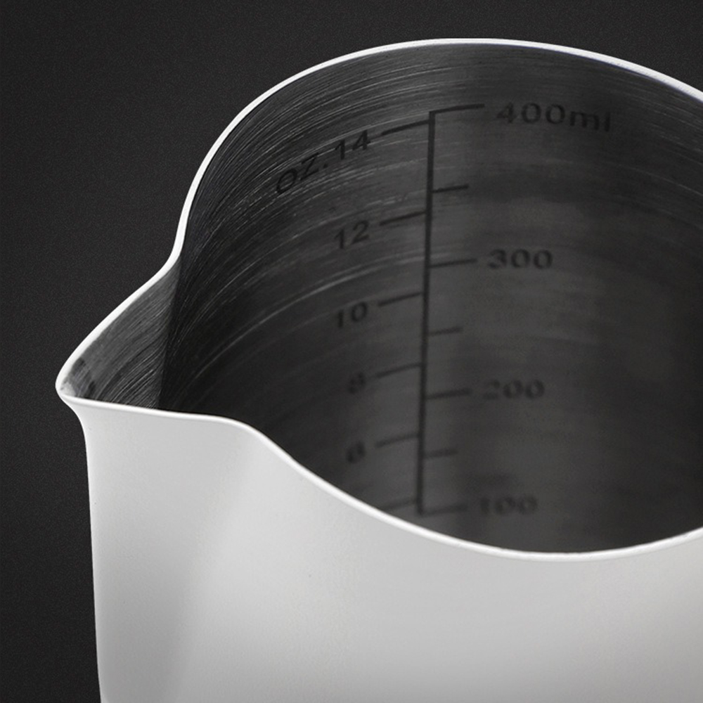 Jarra de Acero Inoxidable de 4 - Barista Milk Jug reseña y precio