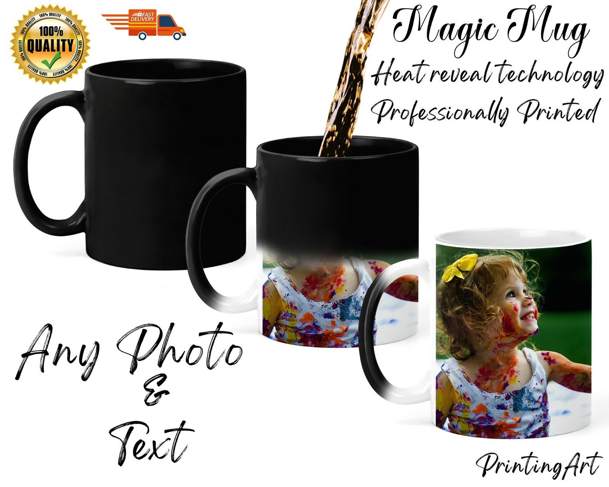 Taza de regalo personalizada,  - Coffee Tea Images reseña y precio
