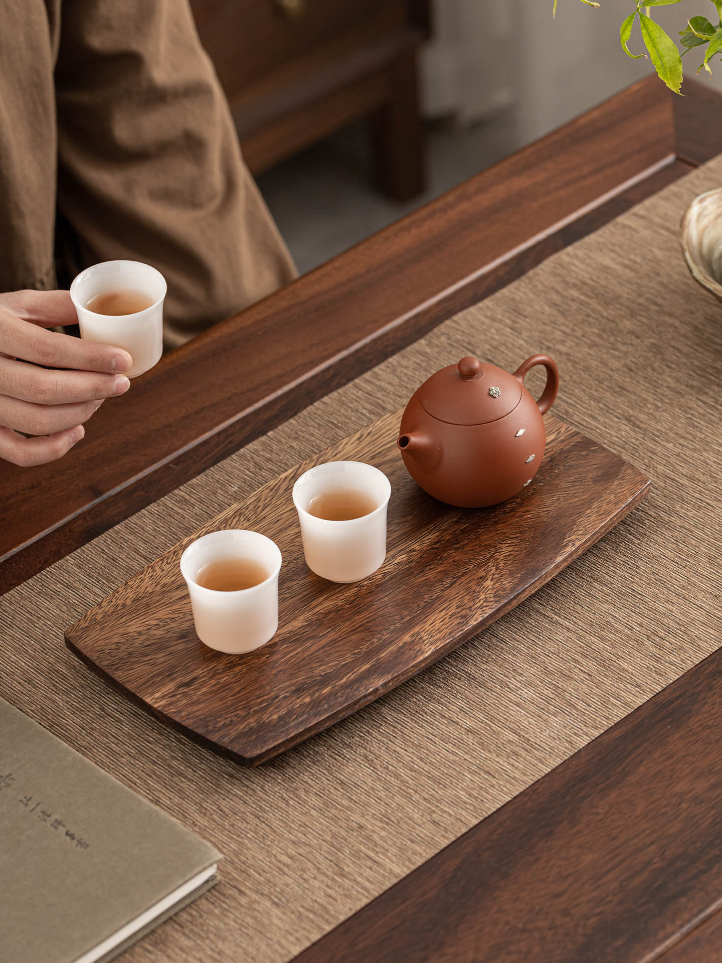 Bandeja de Madera de Nogal Mod - Coffee Tea & Jane reseña y precio