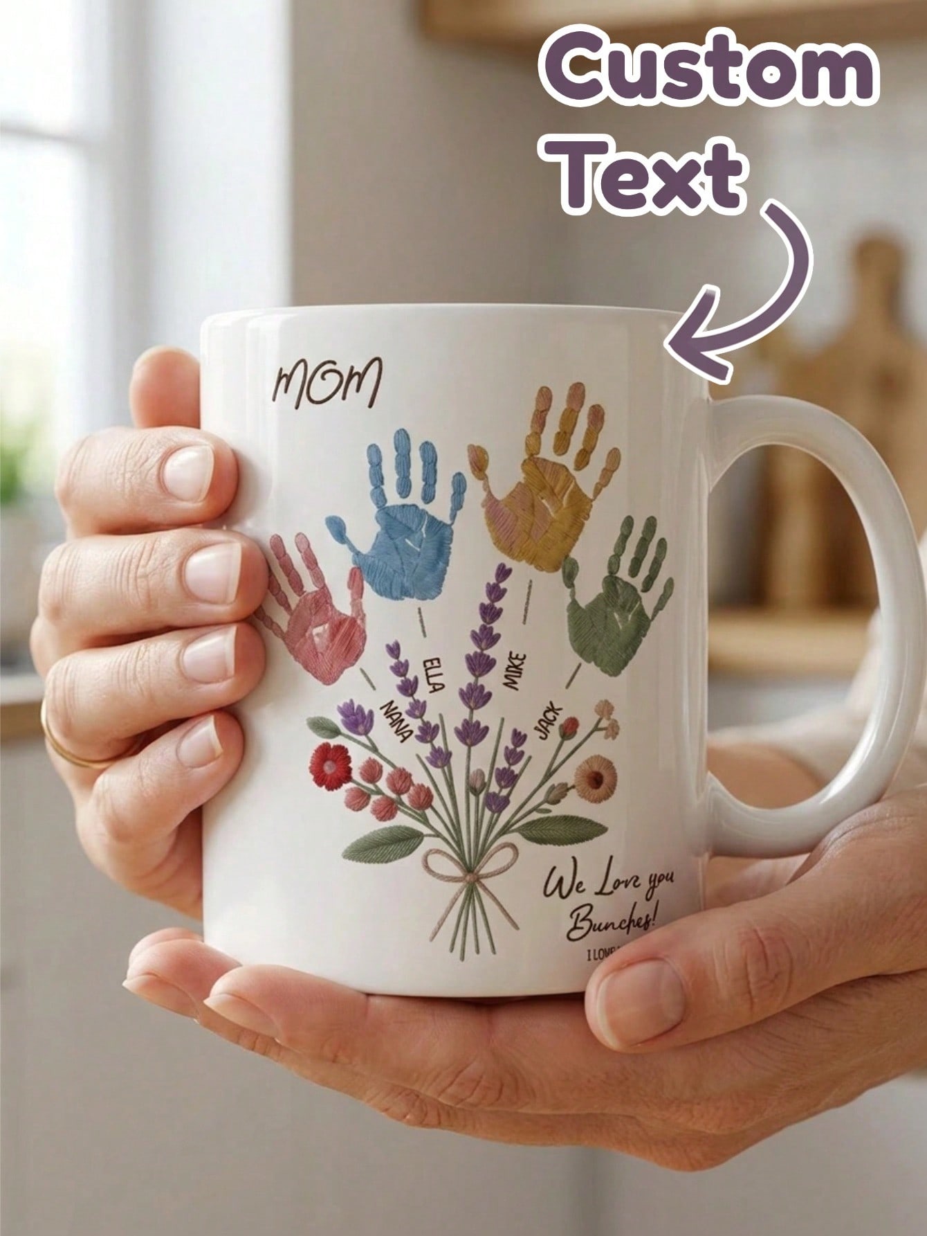 1 Juego de tazas personalizada - Coffee Tea Name reseña y precio